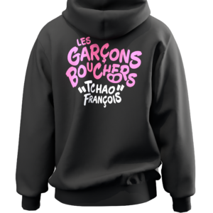 Sweat-Shirt Noir Les Garçons bouchers Pouet