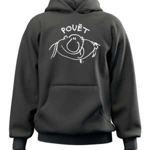 Sweat-Shirt Noir Les Garçons bouchers Pouet