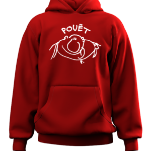 Sweat-Shirt Rouge Les Garçons bouchers POUET