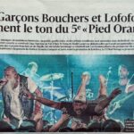 Lire la suite à propos de l’article Les Garçons Bouchers et Loforora donnet le ton du 5e « Pied Orange »