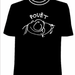 T Shirt Noir Les Garçons bouchers Pouêt Homme / Femme